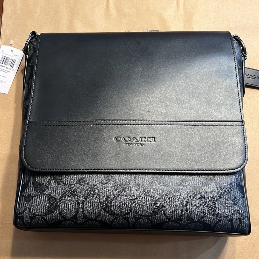 Coach signature coated